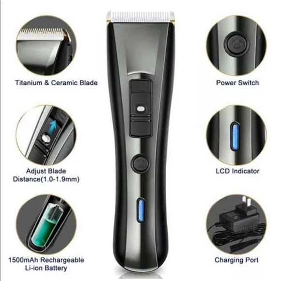 AIBORS Professional Cordless Hair Clippers - Picture 2 of 5